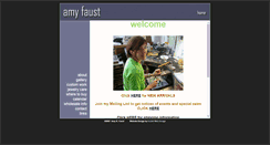 Desktop Screenshot of amyfaust.com